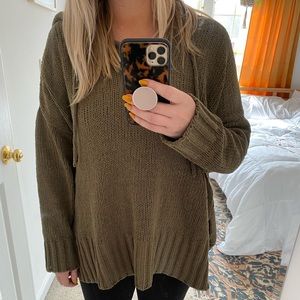 Aerie/American Eagle Chenille Hoodie
